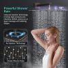 imageSR SUN RISE 12 Inch Slide Bar Shower Faucet Luxury High Pressure Shower Heads and Handheld Spray Combo Set Wall Mounted Shower System Included Valve and Trim Kit Matte BlackOil Rubbed Bronze