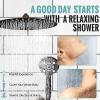 imageSR SUN RISE Shower Faucet  10 Inch Multifunctional High Pressure Shower Head System with Handheld Shower Head Fixtures  Valve Included  Matte BlackOil Rubbed Bronze