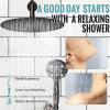 imageSR SUN RISE Shower System 12 inch Multifunction Shower Faucet Set 6 Setting High Pressure Handheld Rain Shower Head Kits Valve Included  Push Button DiverterStainless SteelOil Rubbed BronzeOil Rubbed Bronze