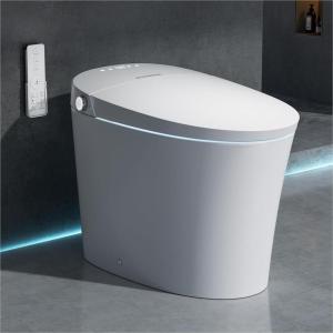 imageSR SUN RISE Smart Toilet  Auto ampamp Foot Sensor OpenClose 12810 GPF Dual Flush 1000g MaP Flush Score BuiltIn Bidet with Adjustable Setting Knobs ampamp Remote Easy to Use ADA HeightLuxury Smart Toliet