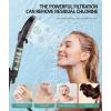 imageFiltered Shower Head with Handheld High Pressure 9 Spray Mode Brushed Gold Showerhead with Filters Detachable Shower Head Water Softener Filters Beads for Hard Water  Remove ChlorineMatte Black