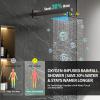 imageSR SUN RISE 12 Inches All Metal Square Shower System with Tub Spout Tub Shower Faucet Set High Pressure Rain Shower Head and Handheld Sprayer Combo Shower Fixtues Valve Included Brushed NickelOil Rubbed Bronze