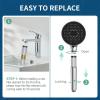 imageShower Filter Only for SR SUN RISE Handheld Shower Head 2Pack Replacement Filters for Hard Water NSF Certified 99 Chlorine Removal  Reduces Dry Itchy Skin